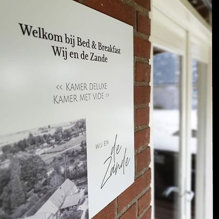 Bed And Breakfast 'Wij En De Zande' Kamperveen Exterior foto