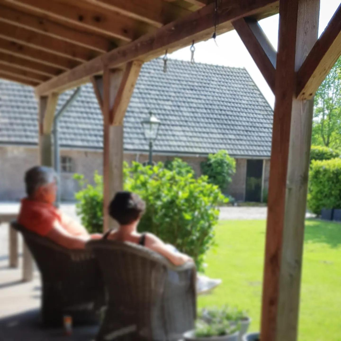Bed And Breakfast 'Wij En De Zande' Kamperveen Exterior foto